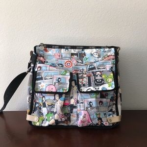 Lesportsac x tokidoki Cross-body Messenger Bag